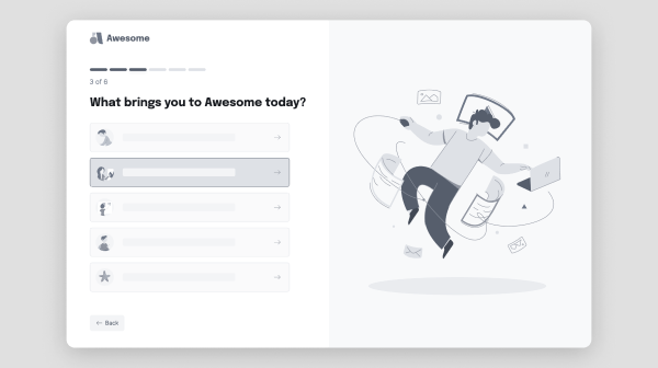 thumbnail onboarding website wireframe