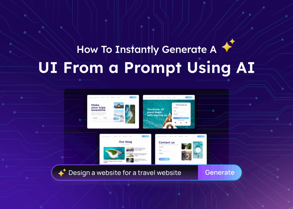 How To Create UI With AI Prompts