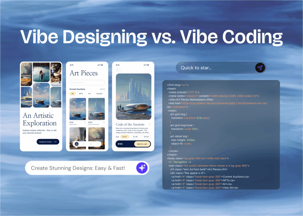 Vibe Design vs. Vibe Code
